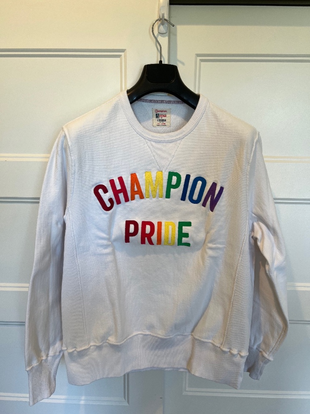 Todd Snyder x Champion Pride Crewneck Sweatshirt